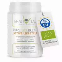 Beauvital Pure Bio Blend Active Lifestyle Vitalpilze Cordyceps Reishi Shiitake Agaricus Maitake