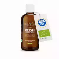 Beauvital Bio Shiitake Kurextrakt | Flüssiger Vollauszug durch Dual Extraktion