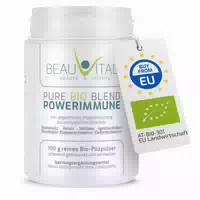 Beauvital Pure Bio Blend Powerimmune Vitalpilzpulver, Cordyceps Reishi Shiitake Hericium Agaricus