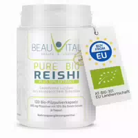 Beauvital Pure Bio Reishi Kapseln mit 10% Ganoderma Lucidum Extrakt