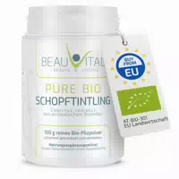 Beauvital Pure Bio Schopftintling Pulver Coprinus Comatus aus Eu Anbau