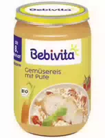 Bebivita Reis mit Karotten und Pute