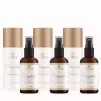 Bedrop Vorteilsset: Propolis Halsspray Mundspray Mit Manuka Honig & Anis Im 3er Set