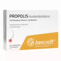 Beecraft Propolis Husten Bonbons 24 Stück