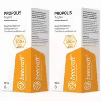 Beecraft Propolis Tropfen Mundspül Konzentrat 50 ml Tropfen