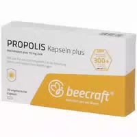 Beecraft Propolis Kapseln Plus Zink 60 st Kapseln