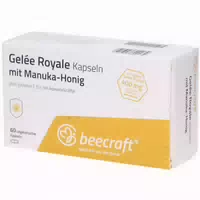 Beecraft Gelee Royale Kapseln Mit Manuka Honig