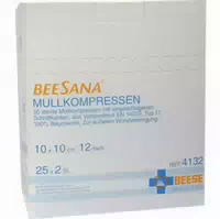 Mullkompressen 10x10 cm Steril 12 Fach 4132