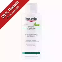 Eucerin Dermocapillaire Anti Schuppen Gel Shampoo – Haarpflege Bei Fettigen Schuppen & Juckender Kopfhaut Jetzt 20 % Mit Dem Code Eucerin20 Sparen