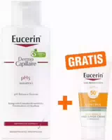 Eucerin Dermo Capillaire Ph5 Shampoo 250 ml Gratis Eucerin Sun Gel Creme Oil Control 20 ml