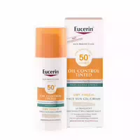 Eucerin Oil Control Face Sun Gel Creme Lsf 50 – Sehr Hoher Sonnenschutz mit 14 Stunden Anti Glanz Effekt, Auch für zu Akne Neigende Haut Jetzt 20% Sparen mit Code Sun20