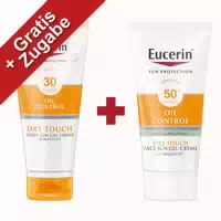 Eucerin Sun Oil Control Dry Touch Body Sun Gel Creme Ultraleicht Lsf 30 Jetzt 20% Sparen 200 Ml Creme
