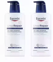 Eucerin Urearepair Plus 10% Urea Lotion Doppelpack 3 Sparen 2x400 ml Lotion