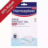 Hansaplast Aqua Protect 3xl Sterile 10 X 15 Cm 5 St Pflaster