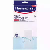 Hansaplast Aqua Protect 4xl Sterile 10 X 20 Cm 5 St Pflaster