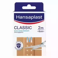 Hansaplast Classic Pflaster 2m X 6cm 1 St Pflaster