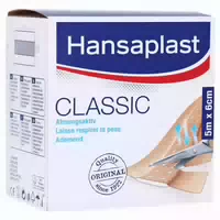 Hansaplast Classic Pflaster, 5m X 6cm – Wundpflaster 1 st