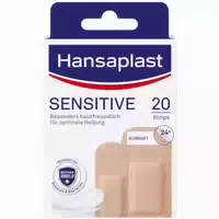 Hansaplast Sensitive Pflasterstrips 20 St Pflaster