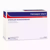 Hansapor Steriler Wundverband, 25 Pflaster, 10cm X 15cm 25 St
