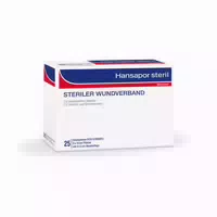 Hansapor Steriler Wundverband 6 X 7cm 25 st Verband