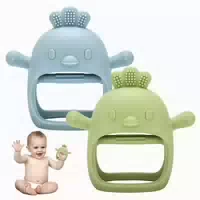 Beißring Baby 2 Stück Zahnungshilfe Sensorisches 1 st
