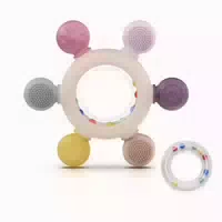 Beißring Baby Silikon Bpa Frei Zahnungshilfe 1 st