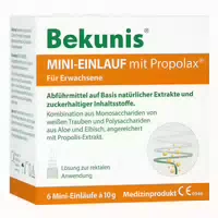 Bekunis Mini Einlauf mit Propolax Klistiere 6 st