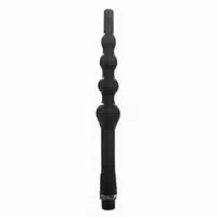 All Black Analdusch Aufsatz aus Silikon