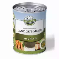 Hypoallergenes Hundefutter Nass Mit Insekten Getreidefrei Landgut Menü