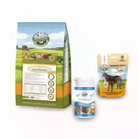 Bellfor Sparset Für Windhunde: Wiesen Schmaus Gelenke Und Knochen Complete Snack Fitness Pulver
