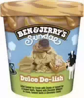 Ben & Jerrys Sundae Dulce De Lish