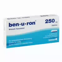 Ben U Ron 250 mg Kleinkindersuppositorien 10 st