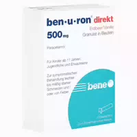 Ben U Ron Direkt 500 mg Erdbeer Granulat 10 Beutel