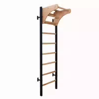Benchk Sprossenwand Fitness System 721, Mit Fest Montierter Klimmzugstange