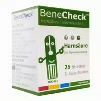 Benecheck Harnsäure Teststreifen Bk U1
