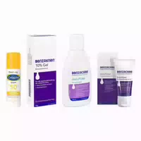 Benzaknen 10% Akne Set: Reinigen, Behandeln & Uv Schutz