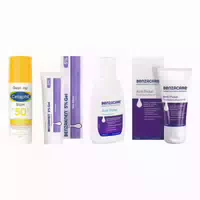 Benzaknen 5% Akne Set: Reinigen, Behandeln & Uv Schutz