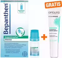 Bepanthen Augentropfen Intense 10 ml Gratis Optolind Empflindl Haut Augenpflege 15 ml