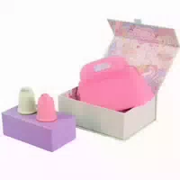 Beppy Cups Cosmic Hellgrün Rosa