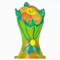 Scherzkondom Mit Figur «blumenstrauß» 1 Stück, Handbemalt 1 Stück 1 St