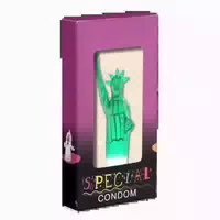 Scherzkondom Freiheitsstatue Xl Handbemalt, Kreativ New York 1 Stück 1 St