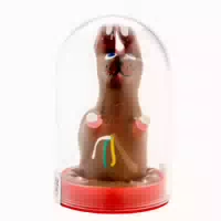 Scherzkondom „osterhase“ Handbemalt, Fun Geschenk Für Ostern 1 Stück 1 St