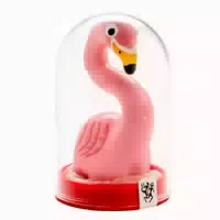 Scherzkondom „pink Flamingo“ Handbemalt, Naturkautschuklatex 1 Stück 1 St