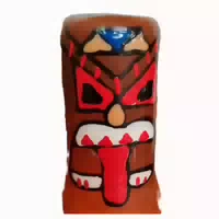 Scherzkondom «tiki Totem» Accessoire Polynesischem Charme 1 Stück 1 St