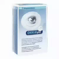 Okkluglas Uhrglasverband 20 st Verband