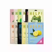 Bergamo Help! Mask Pack Set Random Flavor 6stücke