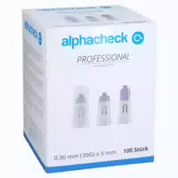 Alphacheck Professional Pen Nadeln Plus 30 G X 8 Mm 100 St Kanüle