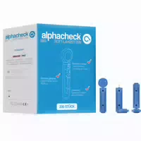 Alphacheck Soft Lanzetten 28 g 200 st Lanzetten