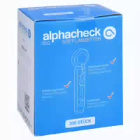 Alphacheck Soft Rainbow Lanzetten 30 G 200 St 100 St