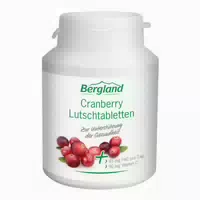 Bergland Cranberry Lutschtabletten 75 St Lutschtabletten
